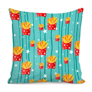 French Fries Pillow Cover