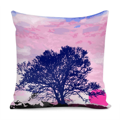 Image of Lonely Tree Pillow Cover