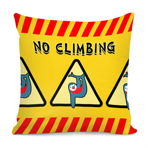 Animal Safety Sign Pillow Cover