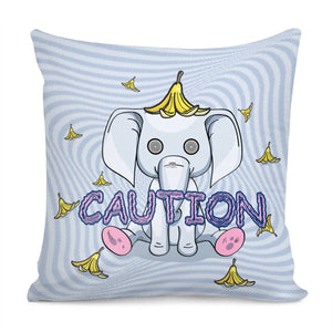 Animal Safety Sign Pillow Cover