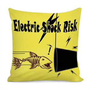 Animal Safety Sign Pillow Cover