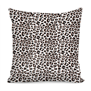3D Leopard Print Black Brown Pillow Cover