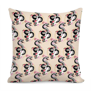 Di00184Snake Pillow Cover