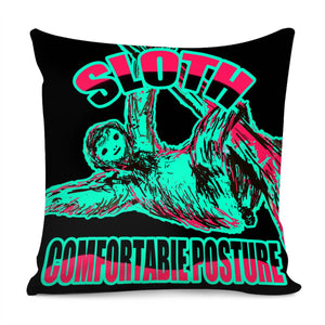 Dk 023 110  Sloth Pillow Cover