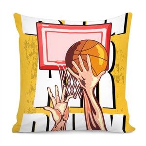 Basketball Pillow Cover