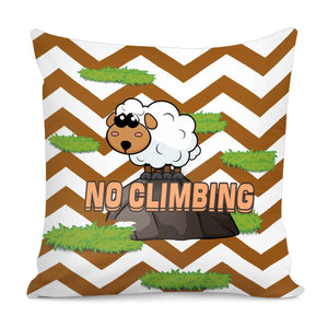 Animal Safety Sign Pillow Cover