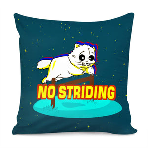 Animal Safety Sign Pillow Cover