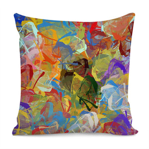 Colored Ice Pillow Cover