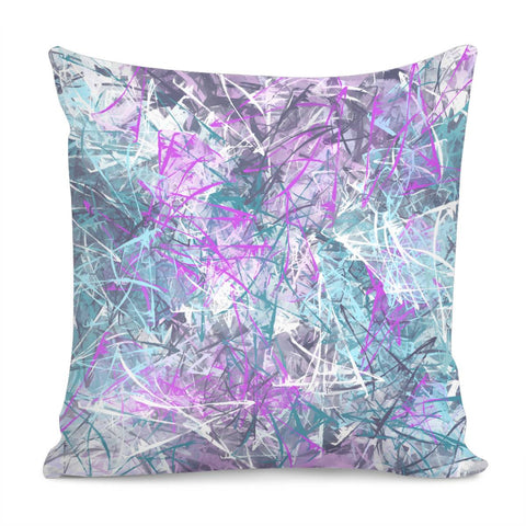 Image of Pink And Turquoise Pillow Cover