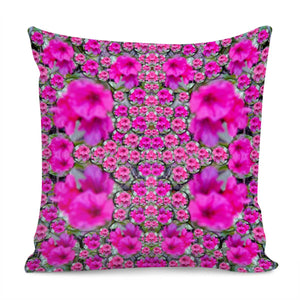 From The Sky Came Flowers In  Peace Pillow Cover