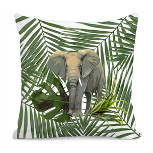 Big Elephants Pillow Cover