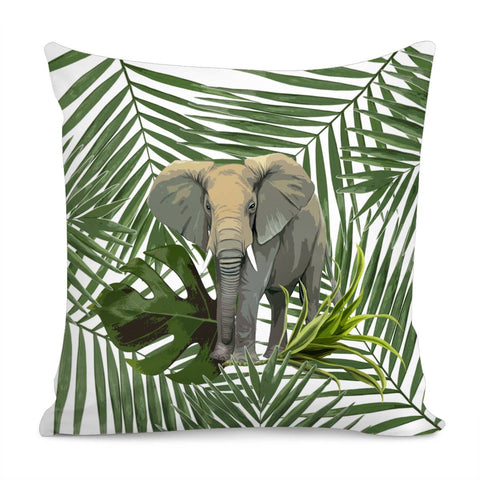 Image of Big Elephants Pillow Cover