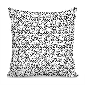 Calligraphic Pillow Cover