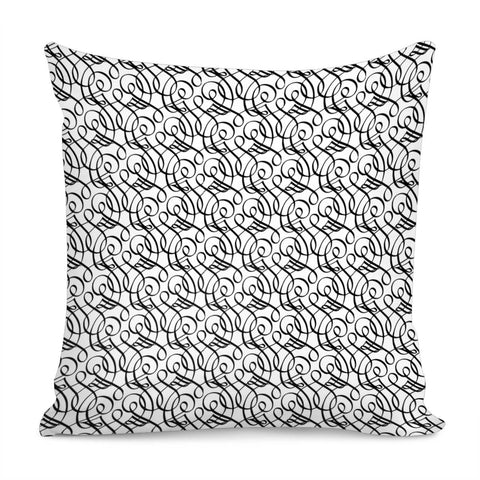 Image of Calligraphic Pillow Cover