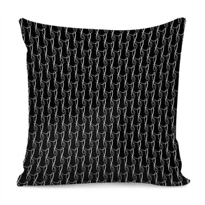 Calligraphic Pattern 2 Pillow Cover