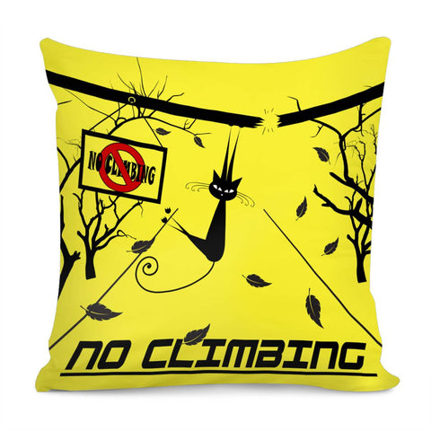 Image of Animal Safety Sign Pillow Cover