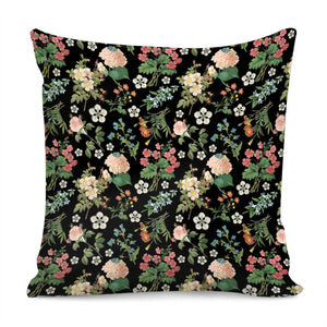 Garden Flowers Pillow Cover