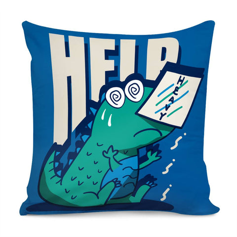 Image of Dk 024 116 Dinosaur Pillow Cover