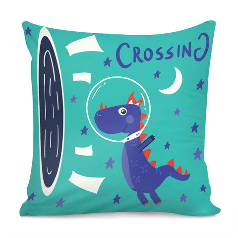 Image of Dk 024 115 Dinosaur Pillow Cover