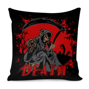 Grim Reaper Pillow Cover