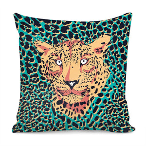 Leopard And Animal Textures And Animals Pillow Cover