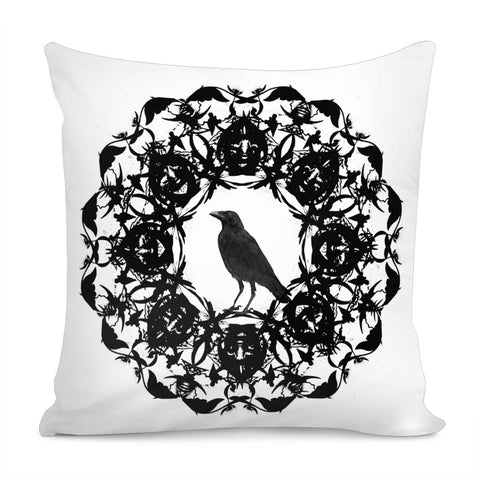 Image of Crow Pillow Cover