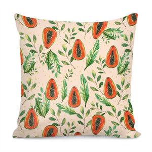 Papaya Pillow Cover