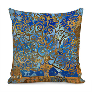 Klimt Tree Pillow Cover