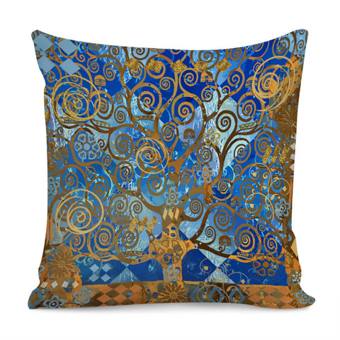 Image of Klimt Tree Pillow Cover