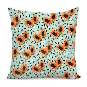 Papaya Pillow Cover