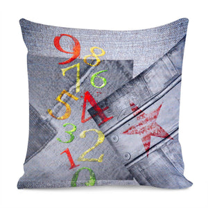 Denim Design 2 Pillow Cover