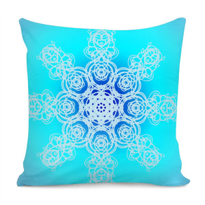 Blue Pillow Cover