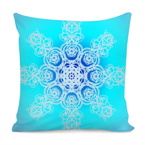 Image of Blue Pillow Cover