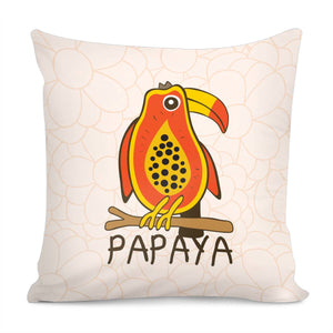 Papaya Pillow Cover