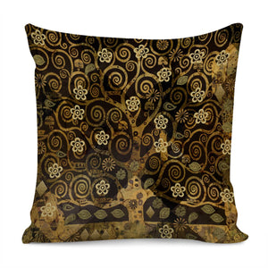 Klimt Tree 2 Pillow Cover