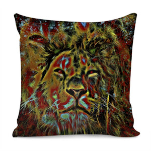 King Lion Pillow Cover