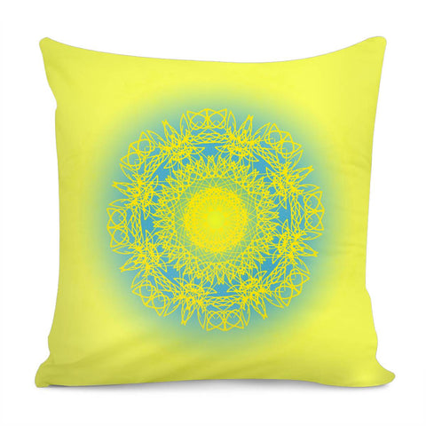 Image of Yellow Pillow Cover