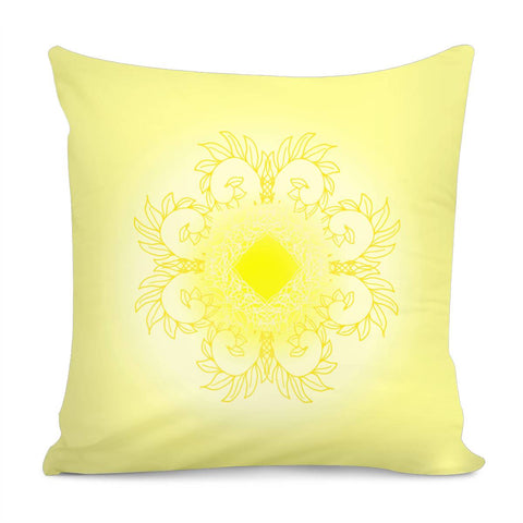 Image of Yellow Pillow Cover