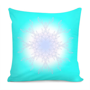 Blue Pillow Cover