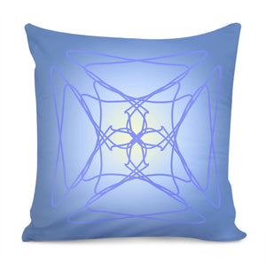 Blue Pillow Cover