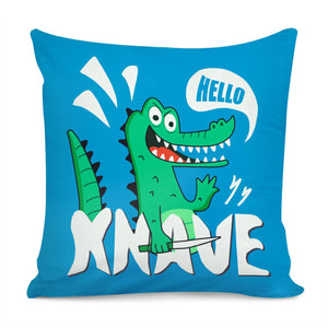 Crocodile Pillow Cover