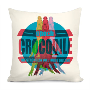 Crocodile Pillow Cover