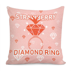 Strawberry Pillow Cover