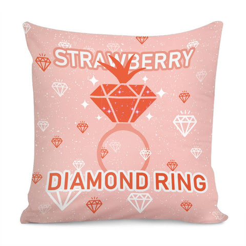 Image of Strawberry Pillow Cover