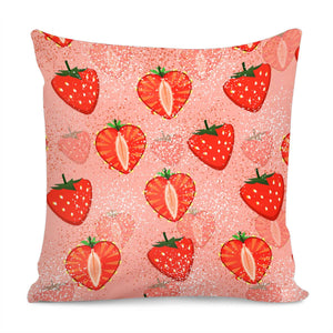 Strawberry Pillow Cover