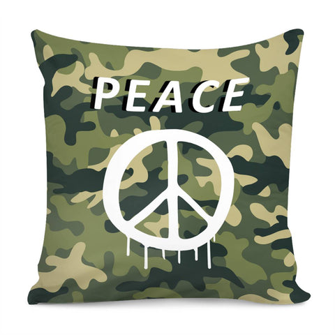 Image of Peace Sign Pillow Cover