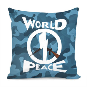 Peace Sign Pillow Cover