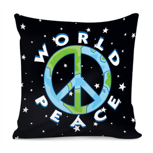 Peace Sign Pillow Cover