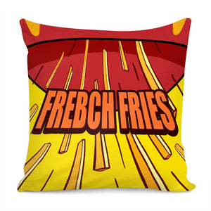 French Fries Pillow Cover