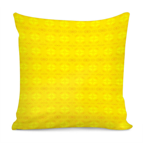 Image of Yellow Pillow Cover